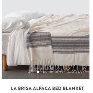 The citizenry, LA BRISA ALPACA BED BLANKET